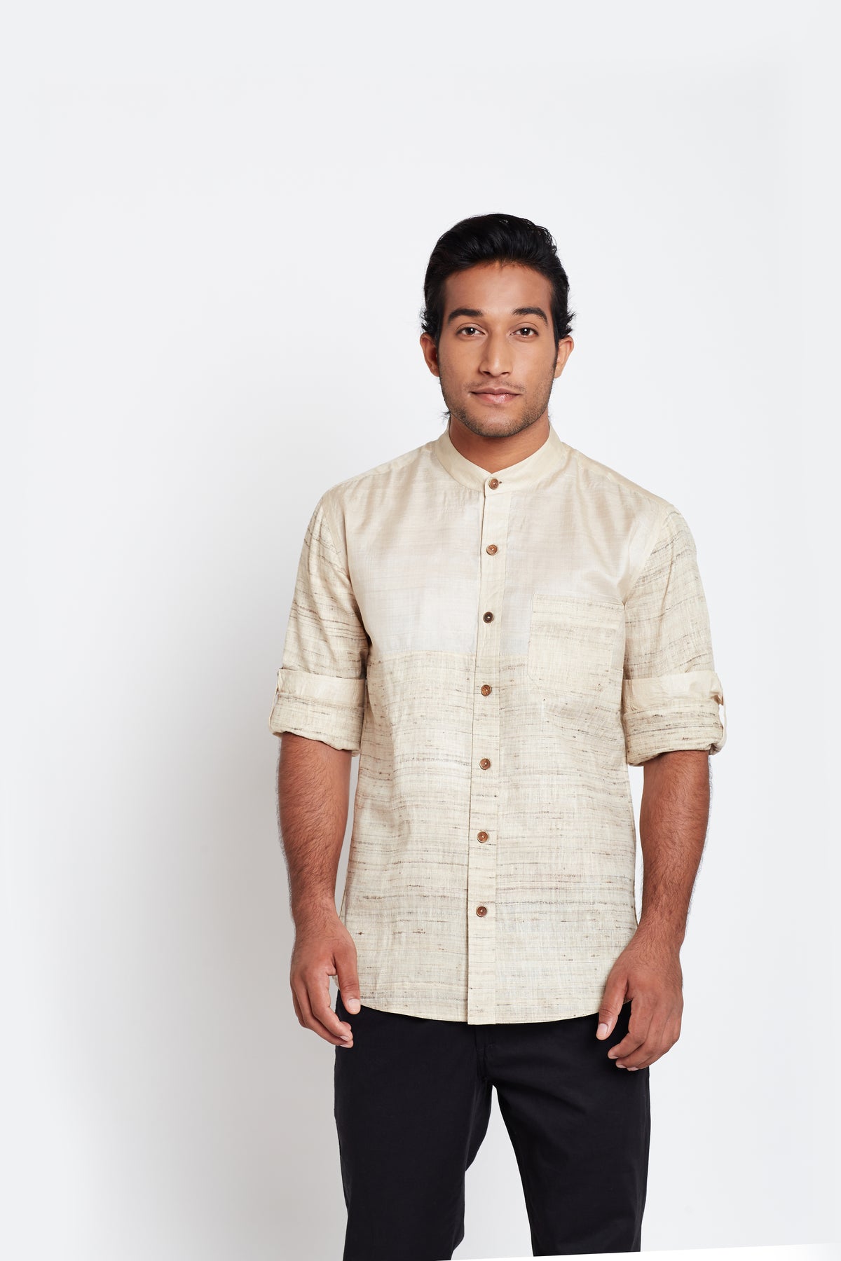 Tussar Men Shirt