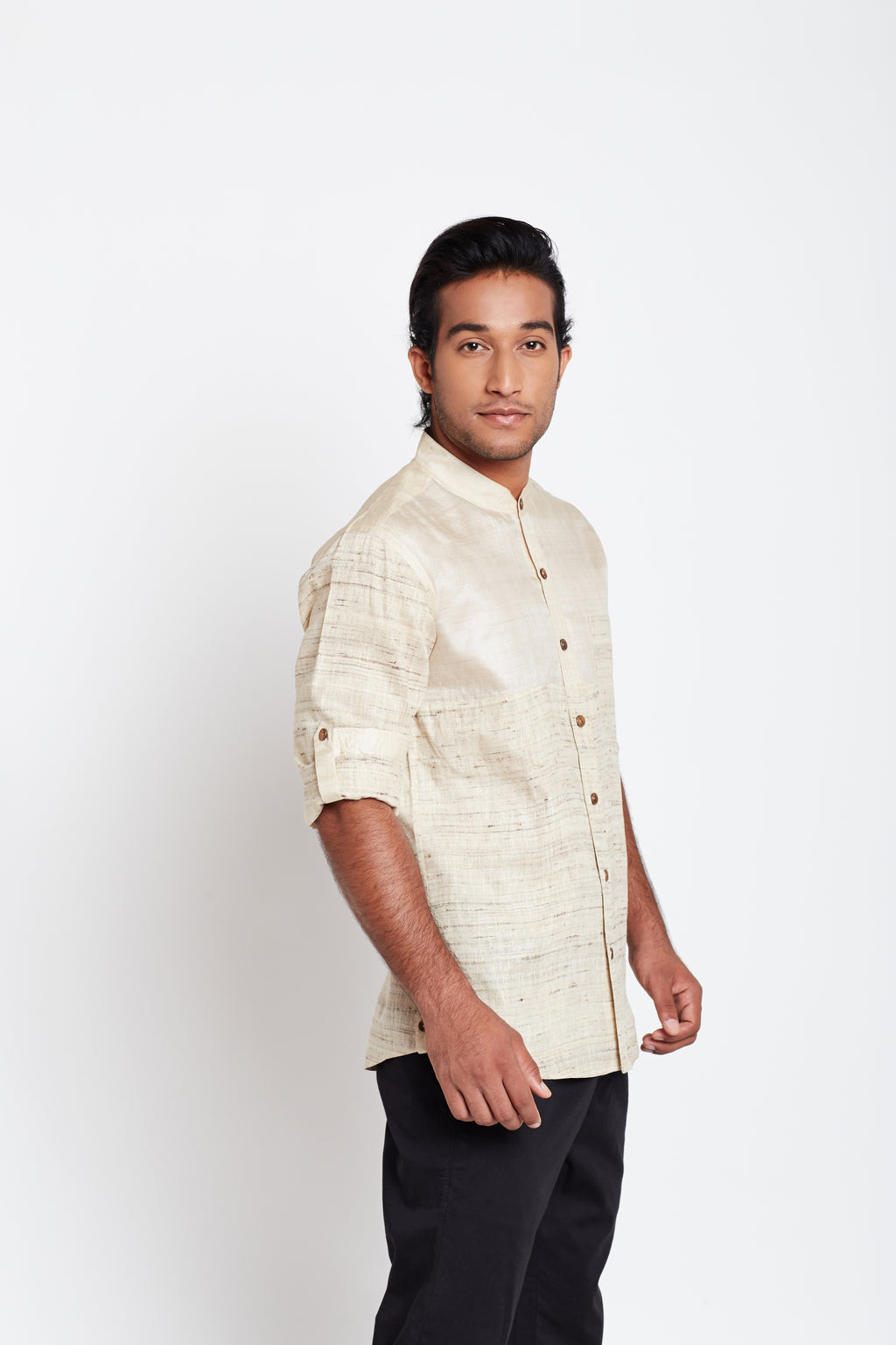 Tussar Men Shirt