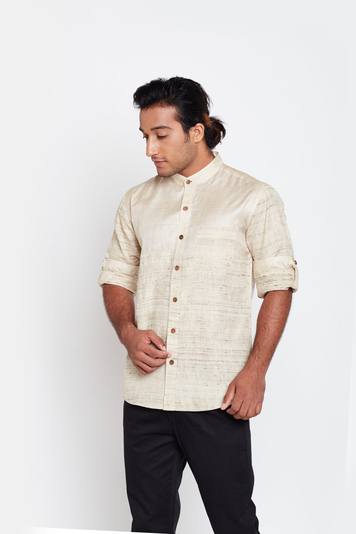 Tussar Men Shirt