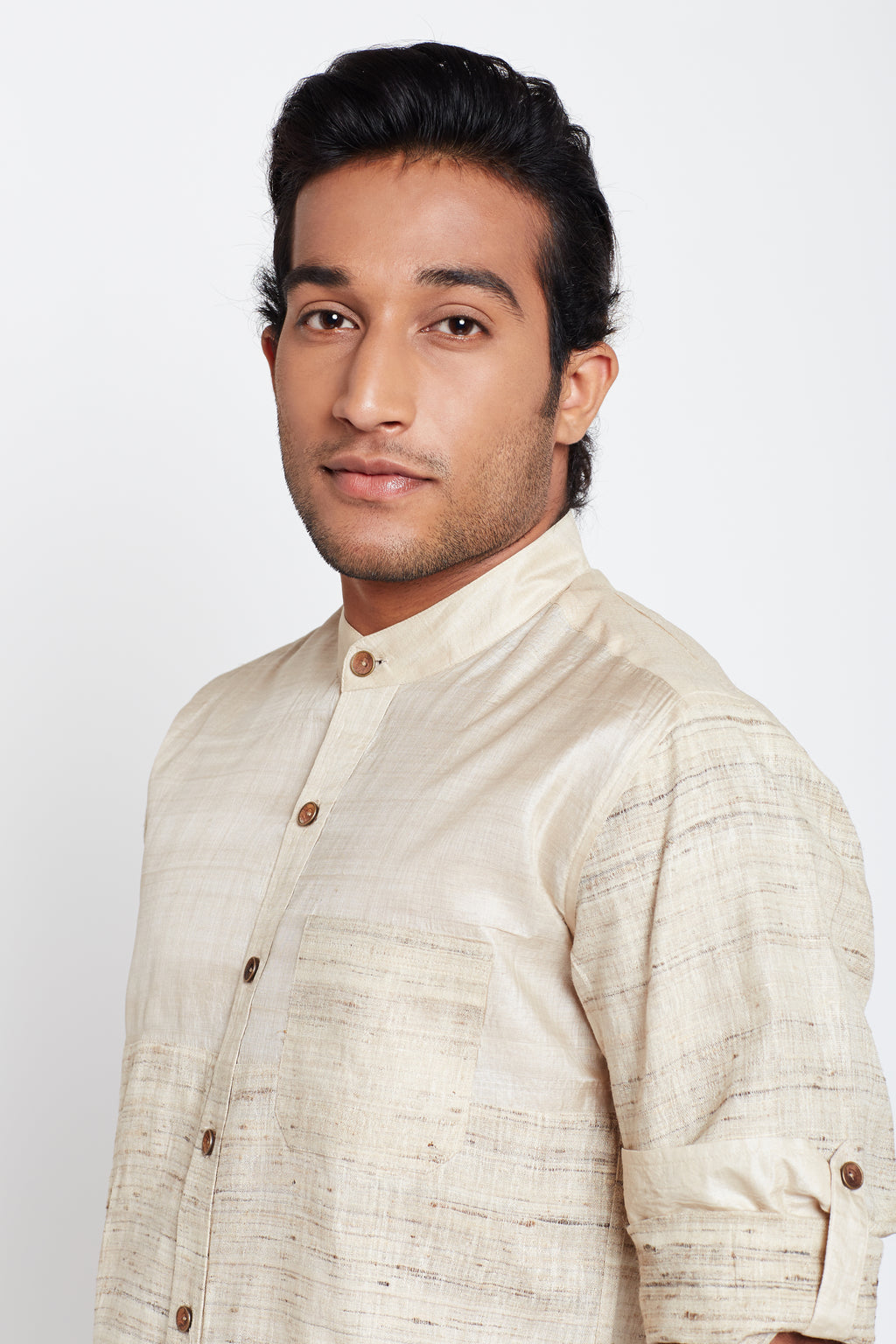 Tussar Men Shirt