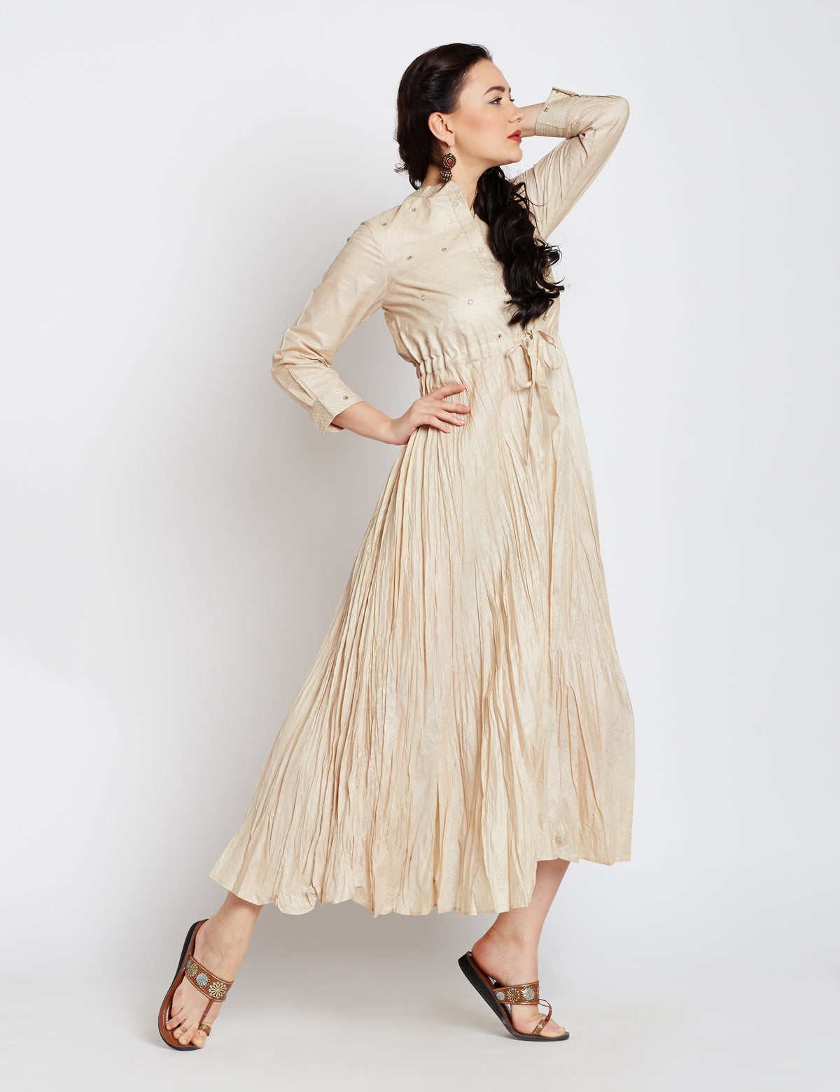 Tussar Women Kurta