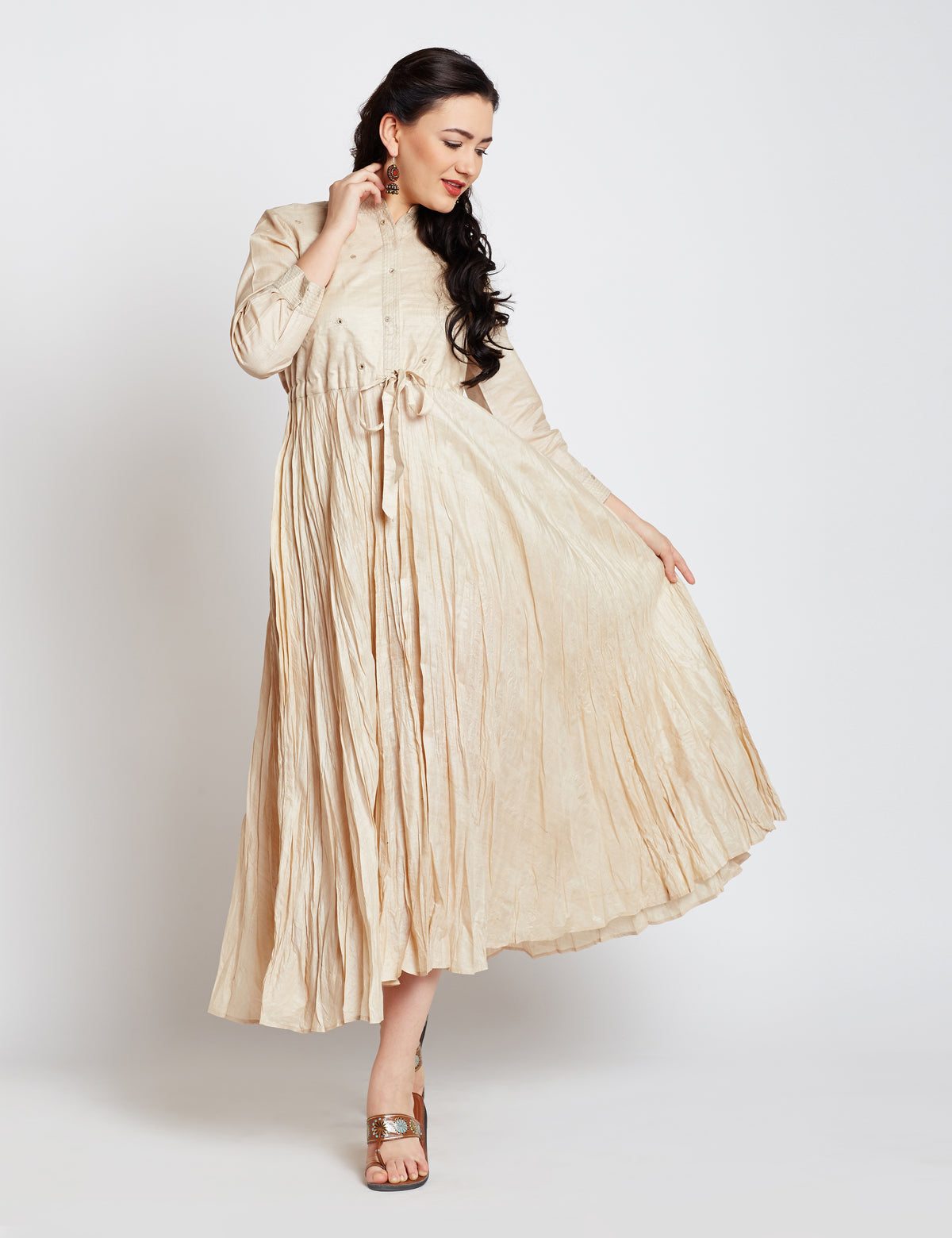 Tussar Women Kurta