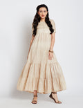 Tussar Women Maxi Dress