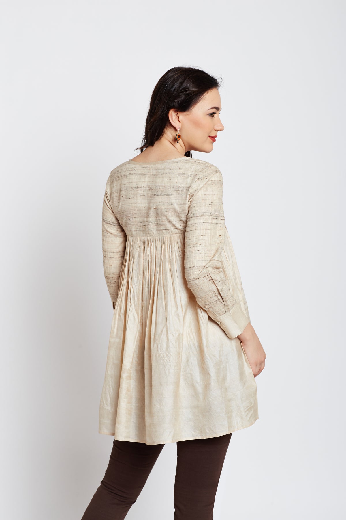 Tussar Khadi Women Kurti
