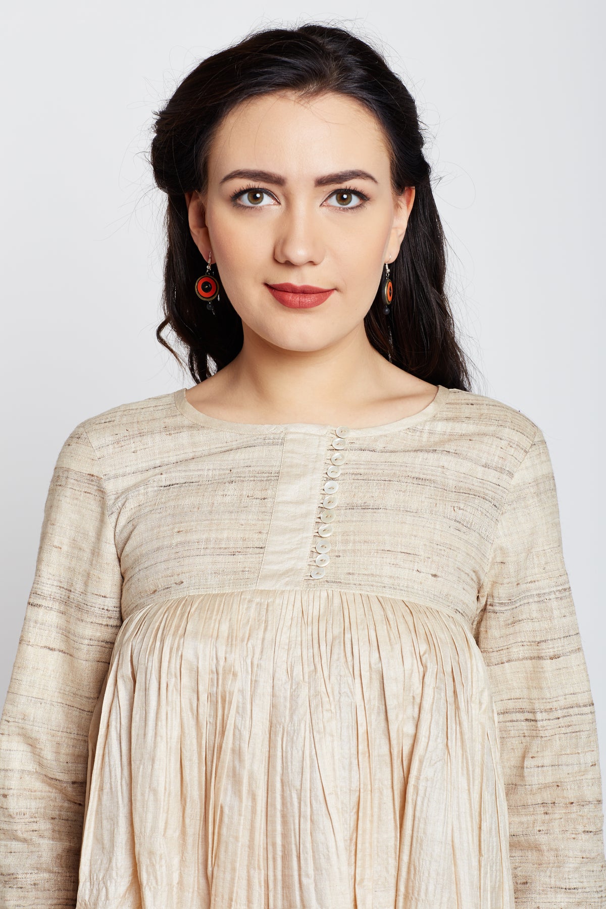 Tussar Khadi Women Kurti