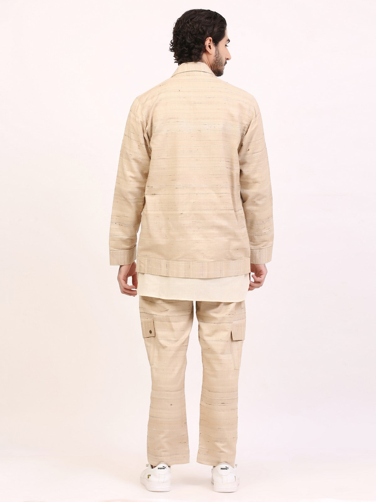Tussar Katia Co-Ord Set Men