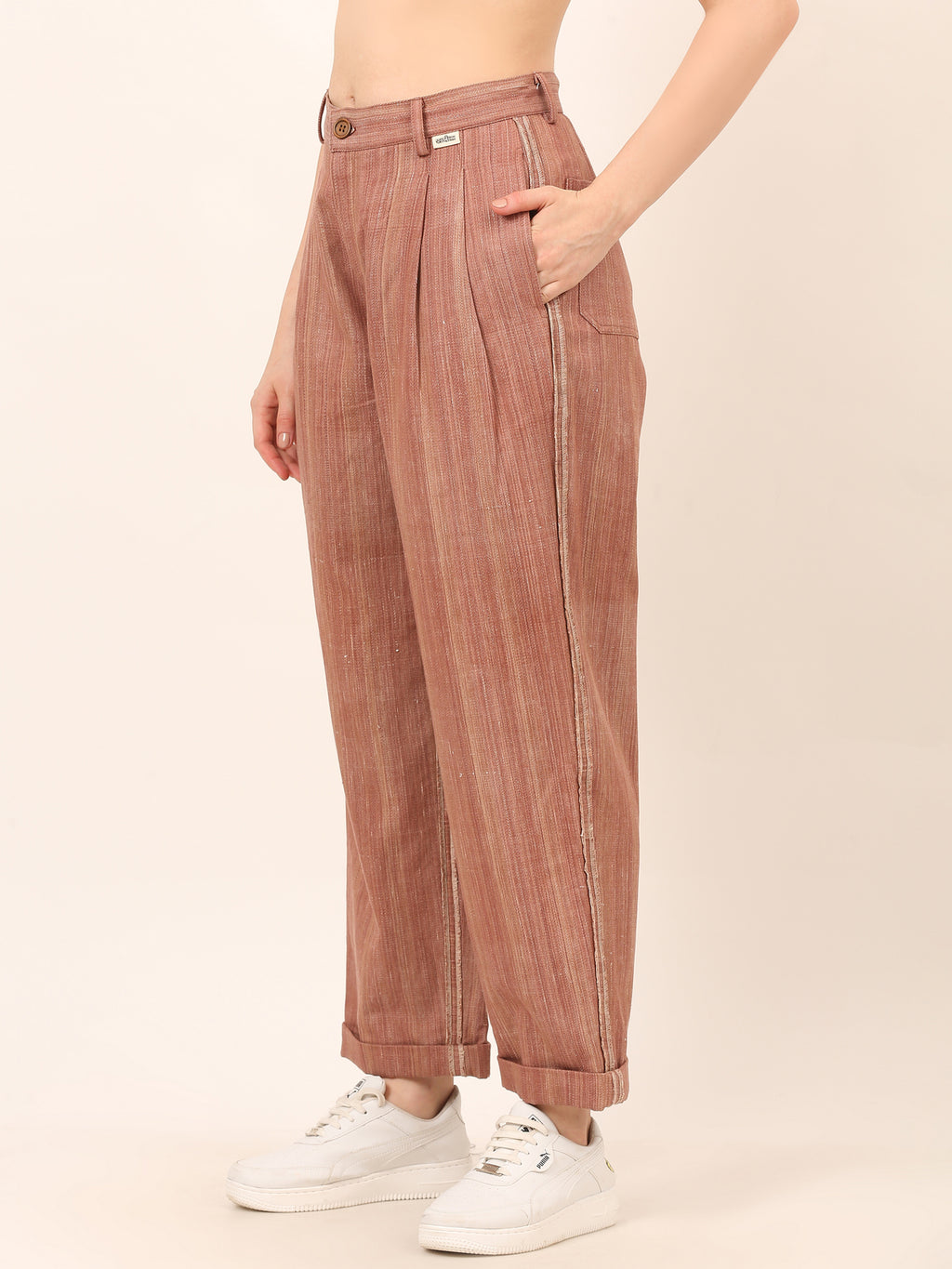 Handspun Handwoven Denim Pant