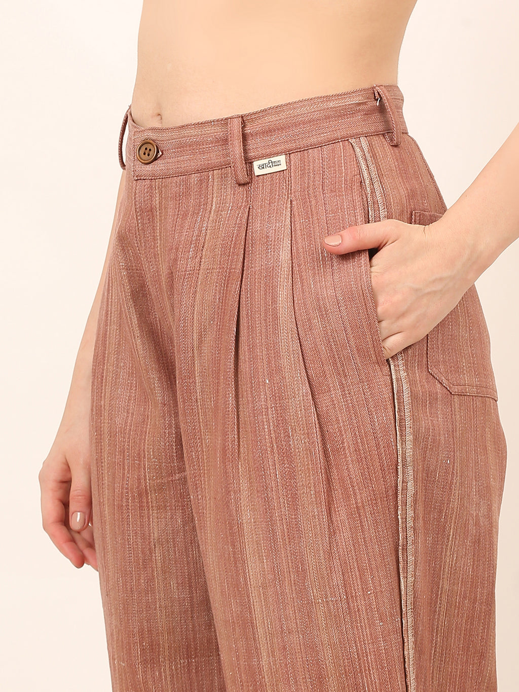 Handspun Handwoven Denim Pant