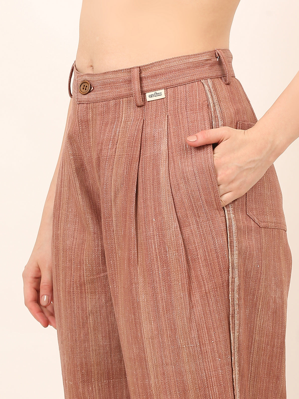 Handspun Handwoven Denim Pant
