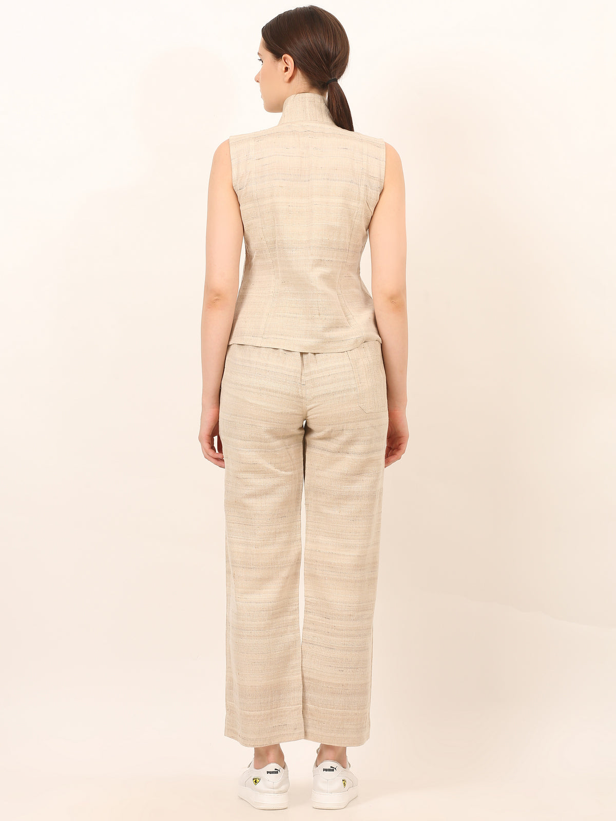 Tussar Matka Dress
